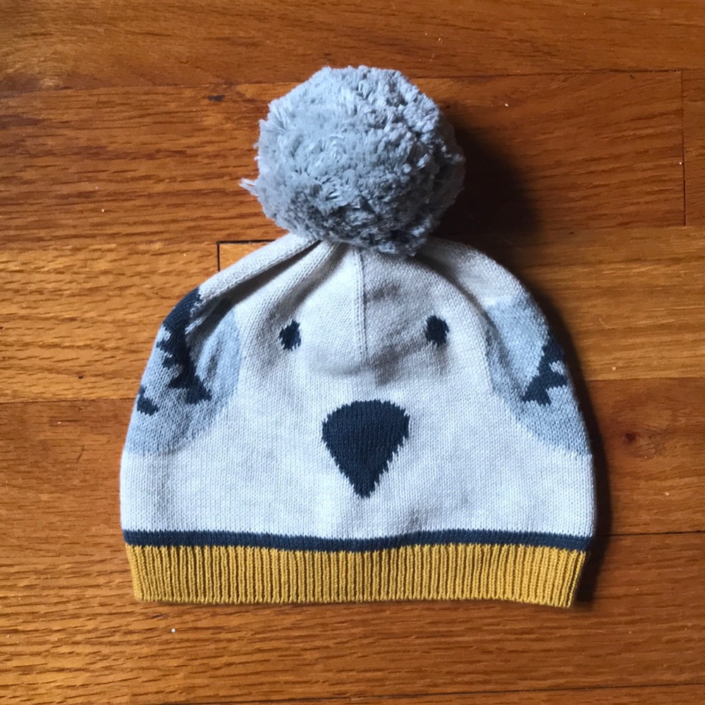 Baby Gap Pom Pom Winter Hat. 0-6mo
